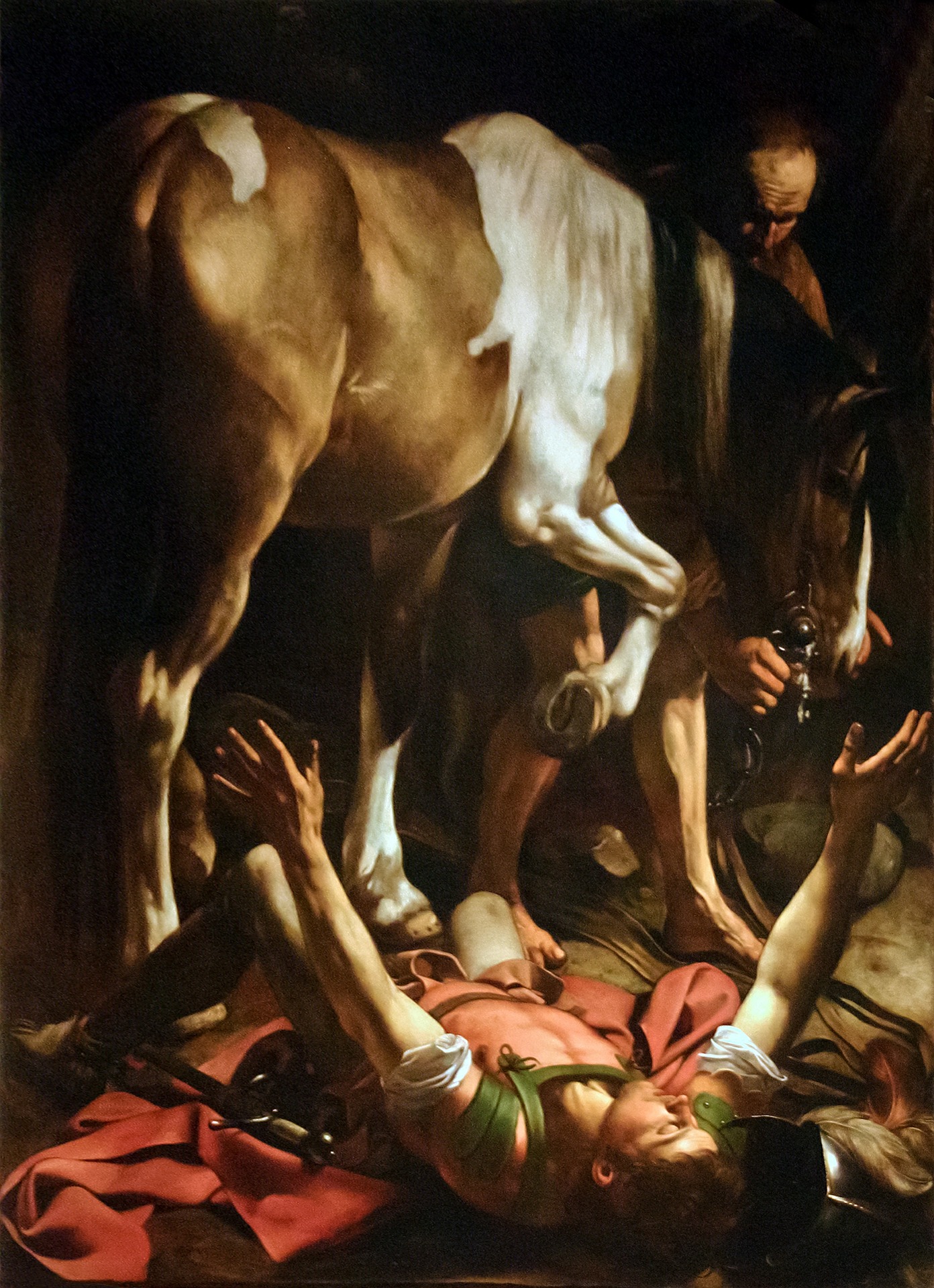Santa Maria Popolo - Obrácení sv. Pavla (Caravaggio)