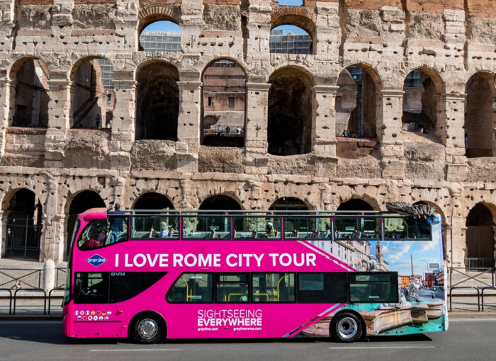 Vyhlídkový autobus Roma City Tour